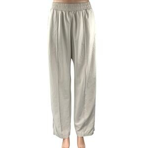 Abercrombie & Fitch Beige Pull On High Waisted Wide Leg Trousers Pants Size S